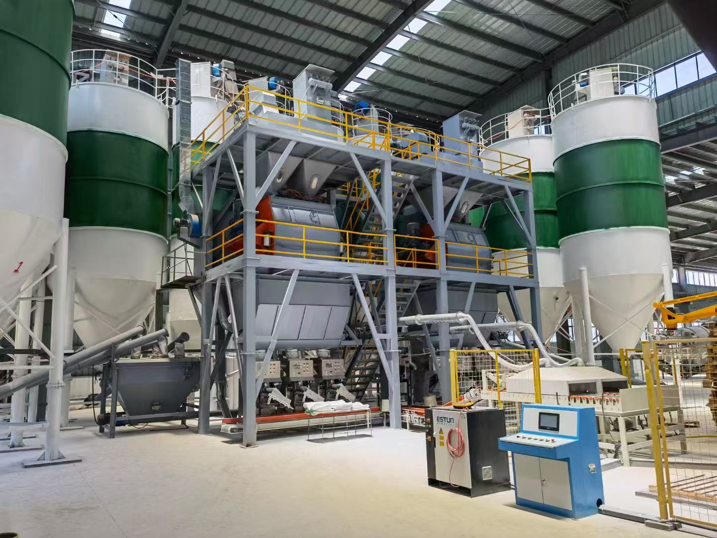 50 tons per hour dry mix mortar equipment