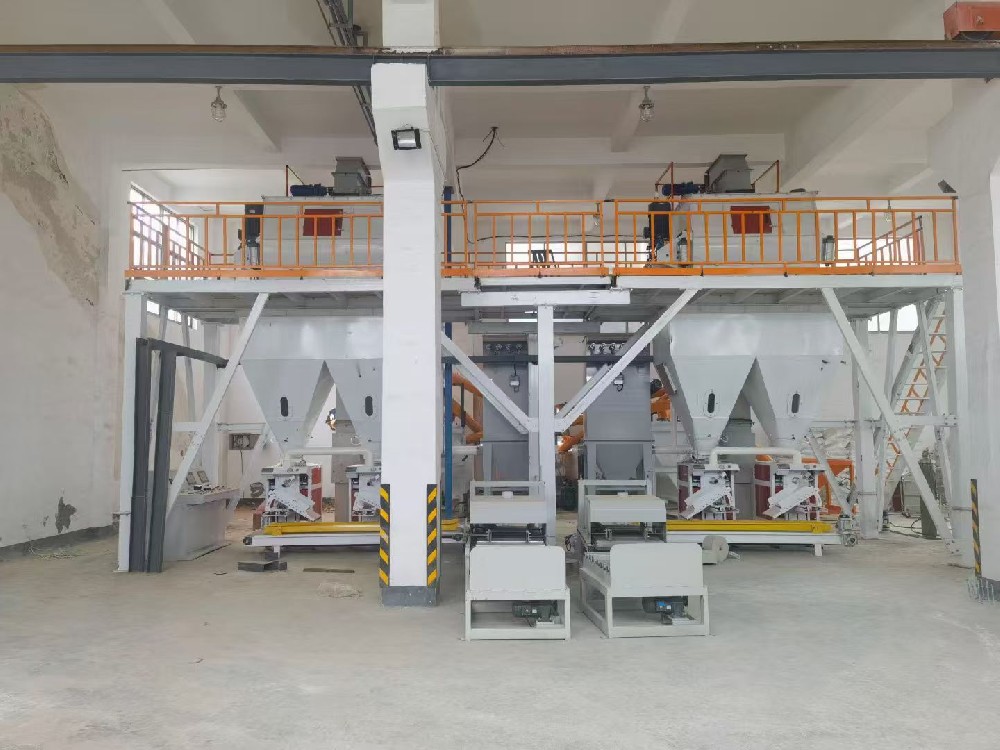 Zhubang Machinery's 200,000-ton annual dry rice mortar production line in Qinghai, China