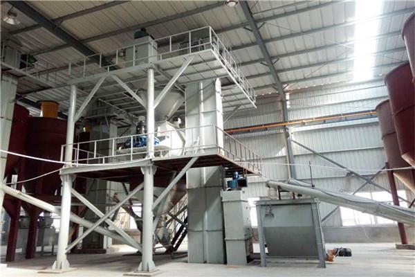 Ready-mixed mortar production line